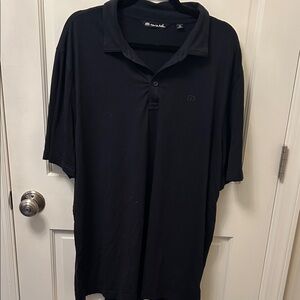 Travis Mathew Black Polo Shirt